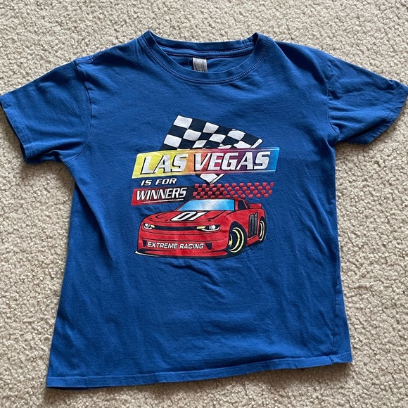 Blue graphic tee - Picture 1 of 2